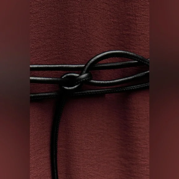 ZARA ~  Frill Midi Dress ZW Collection - Picture 7 of 11